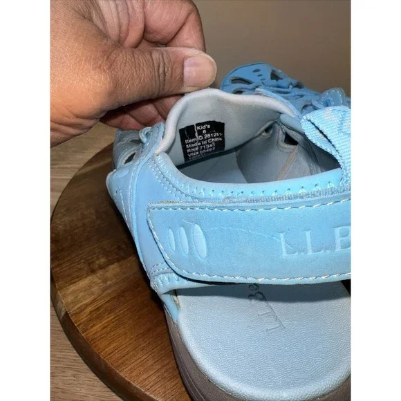 LL Bean Shoes Big Kids Size 6 Turquoise Hiking Water Sandals - Picture 10 of 10